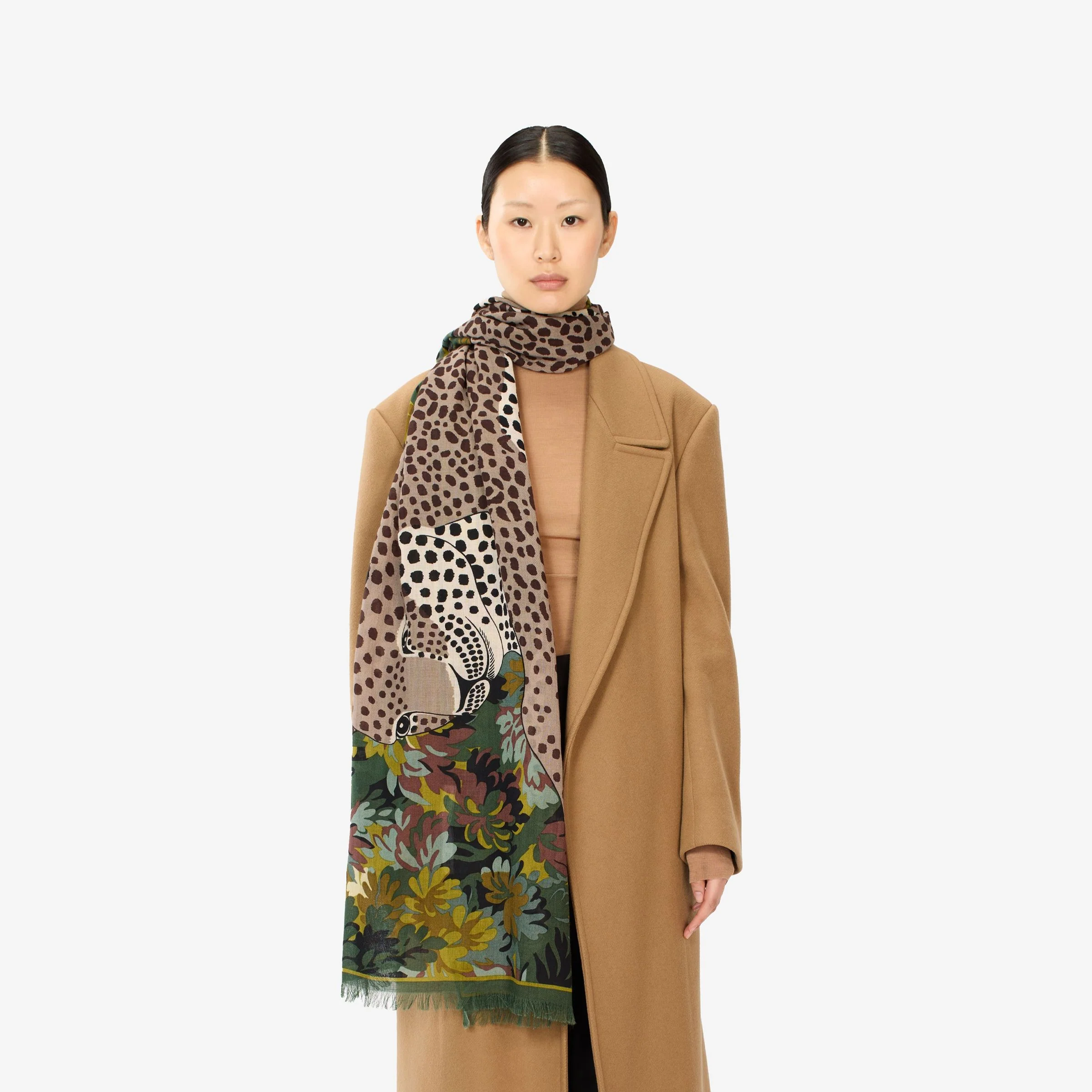 Scarf Et20mik20 Khaki - Image 2