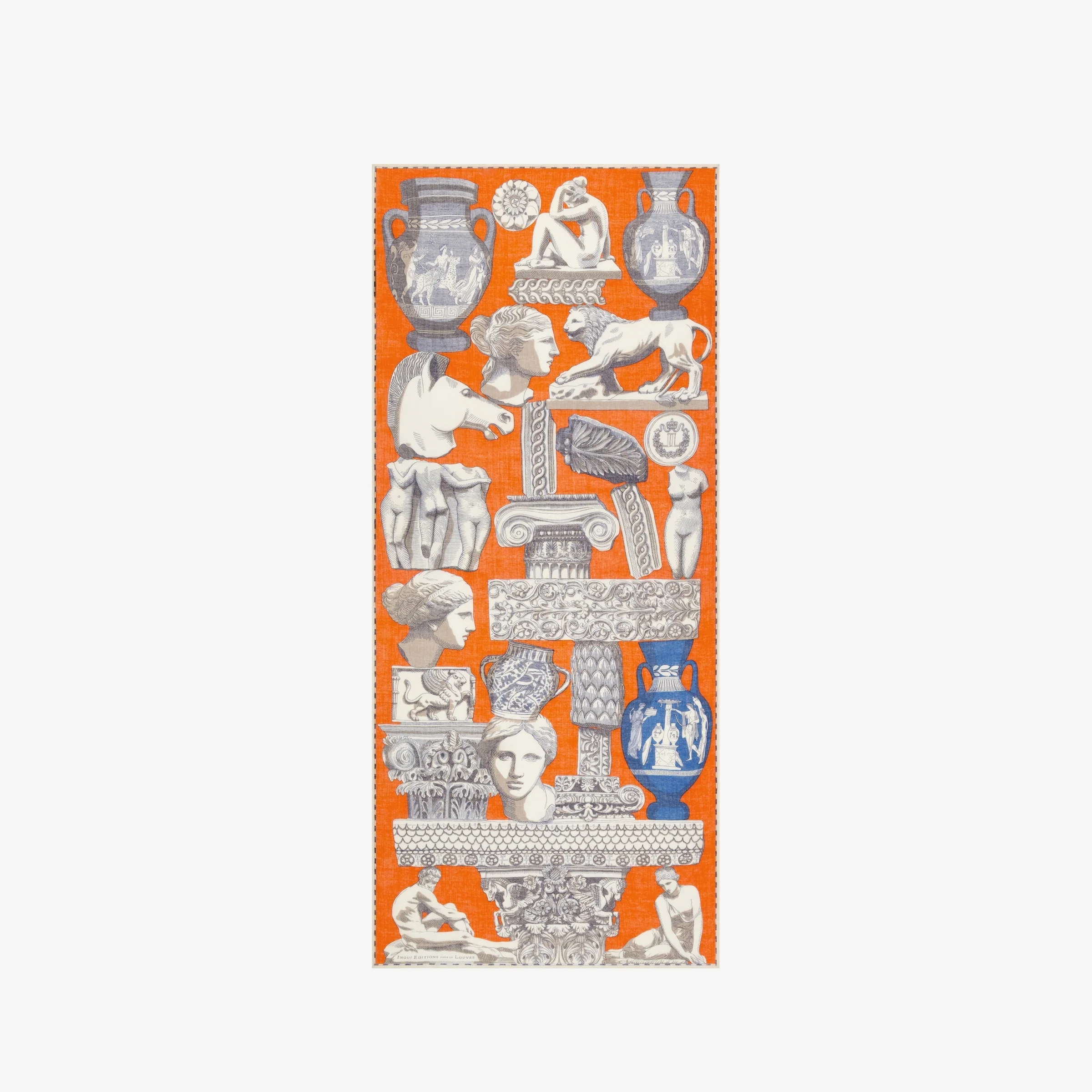 Scarf Et22arc08 Orange - Image 4