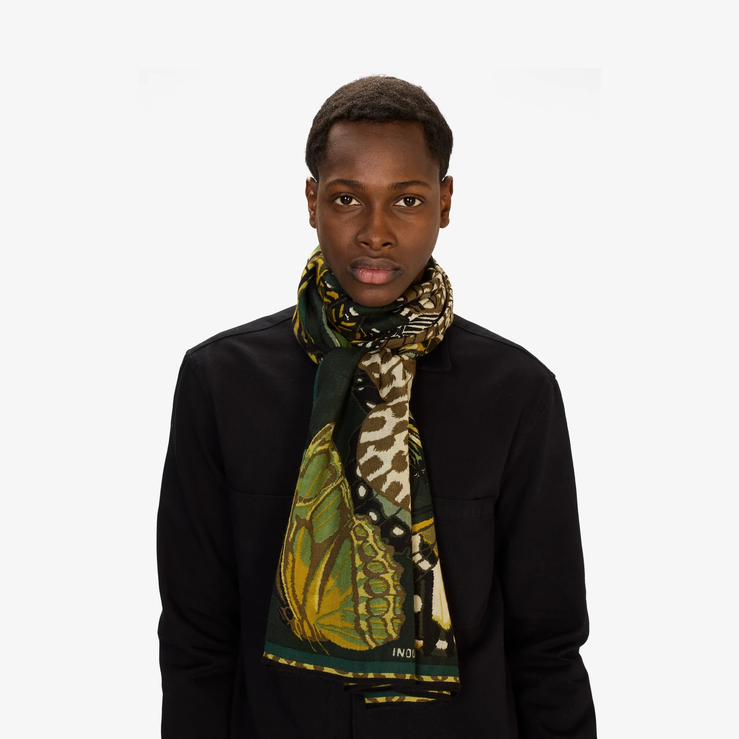Scarf Et22pap26 Emerald - Image 3