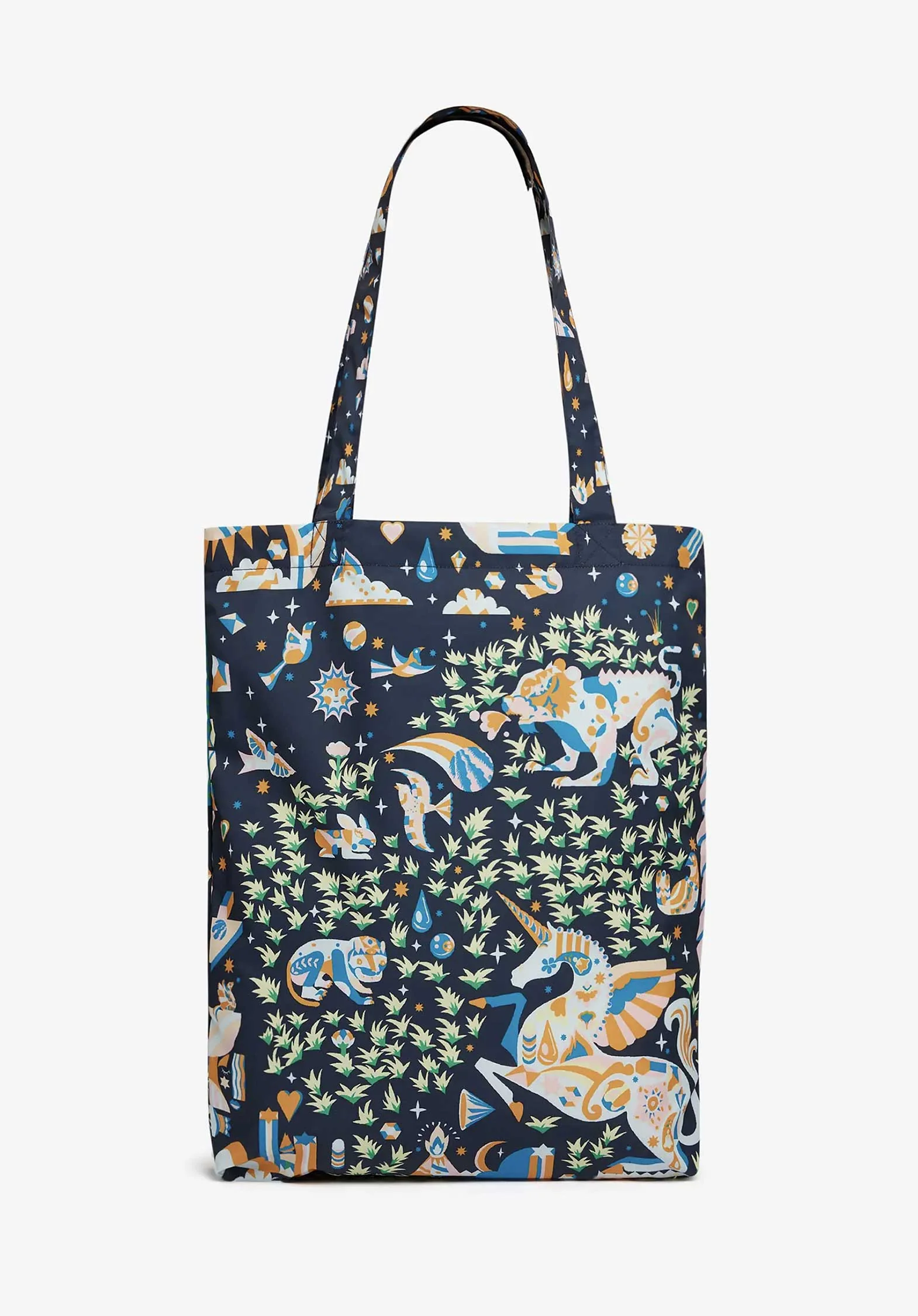 Tote Bag Pm18shl24 Navy - Image 4