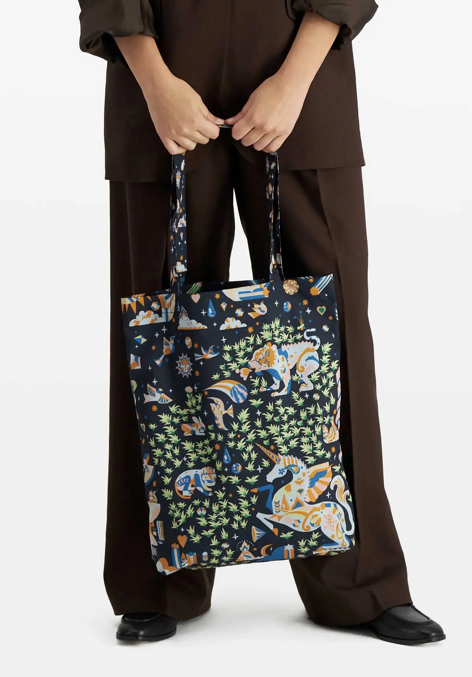 Tote Bag Pm18shl24 Navy - Image 5