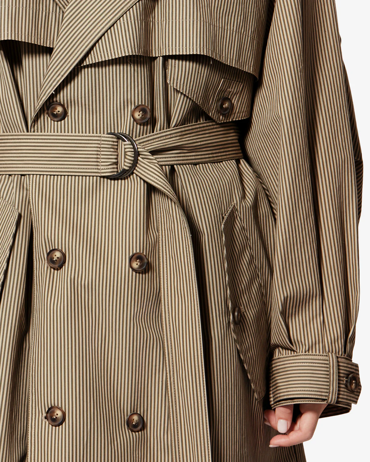 Coat Chilma Beige-Khaki - Image 2