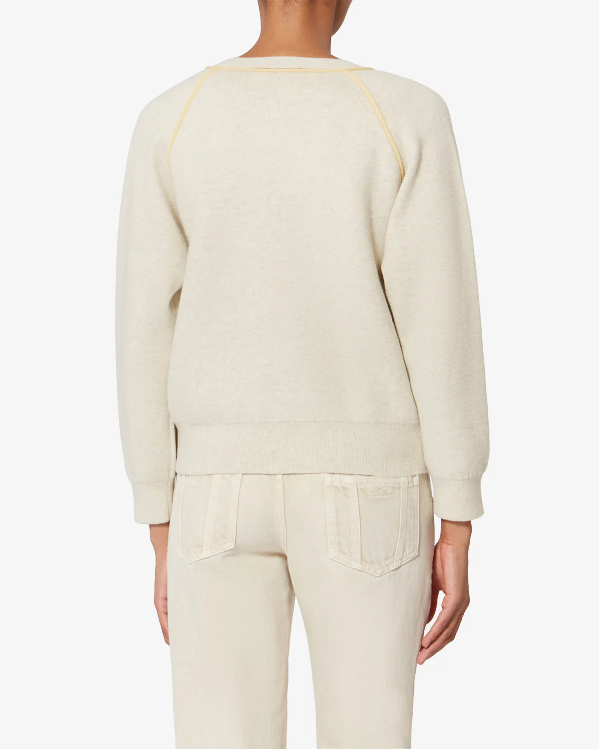Pullover Loriby Light-Grey-Yellow - Image 4