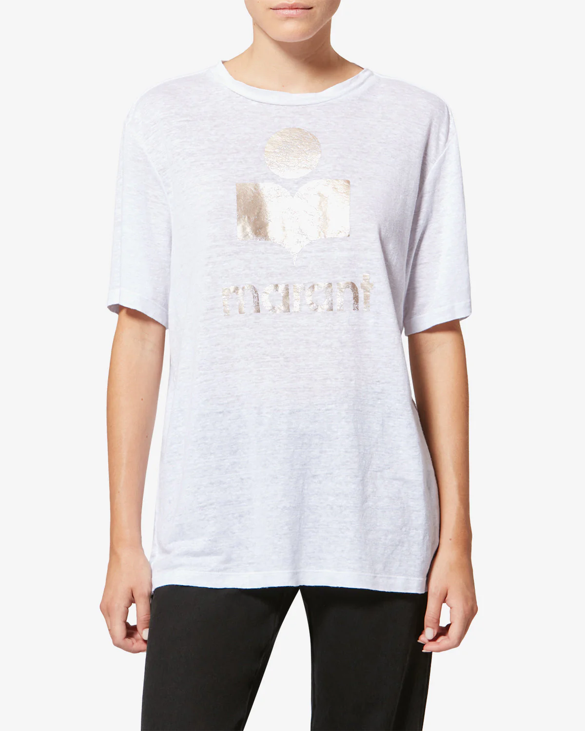 Tshirt Zewel-gz White-Light-Gold - Image 3