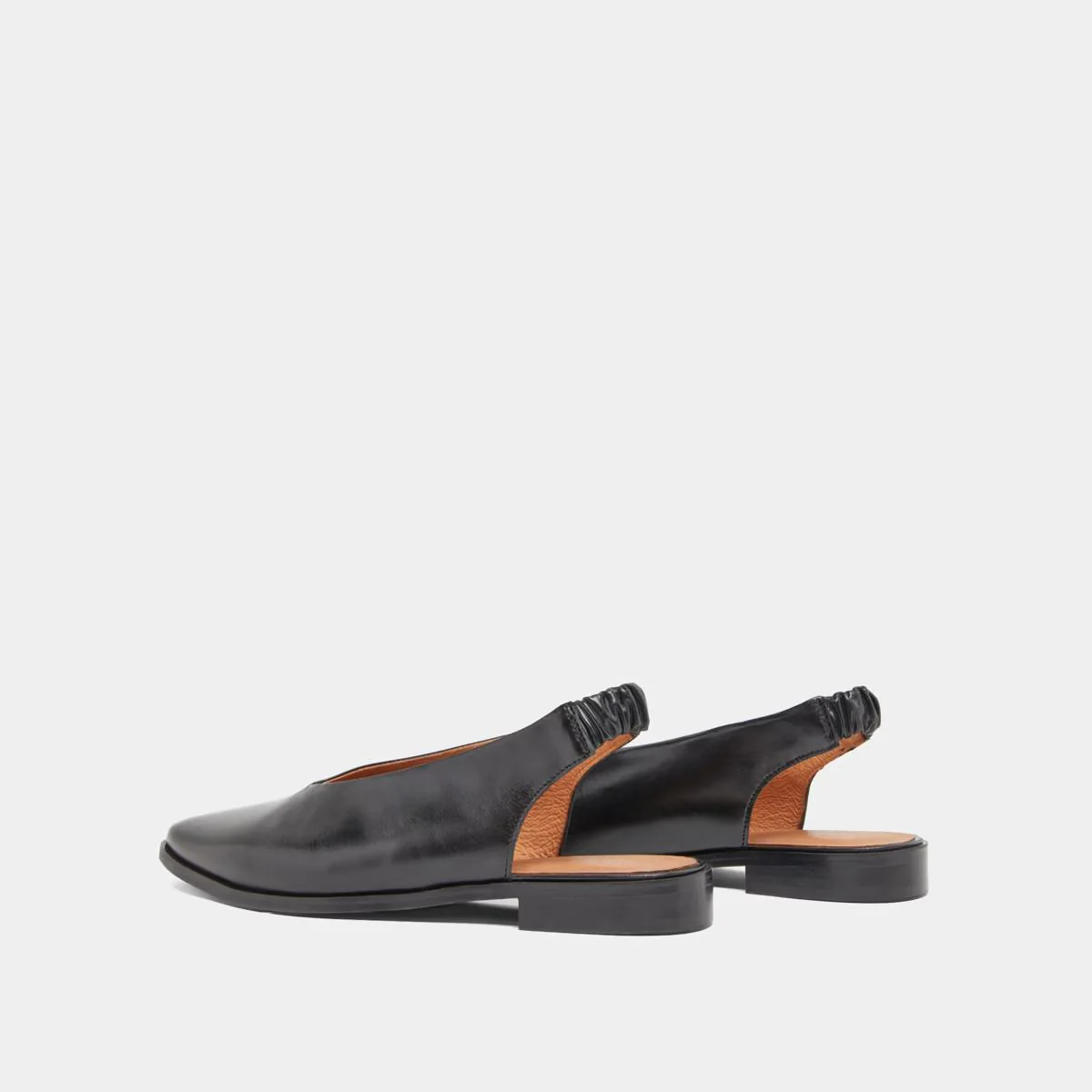 Ballerines Acajou Cuir Noir - Image 6