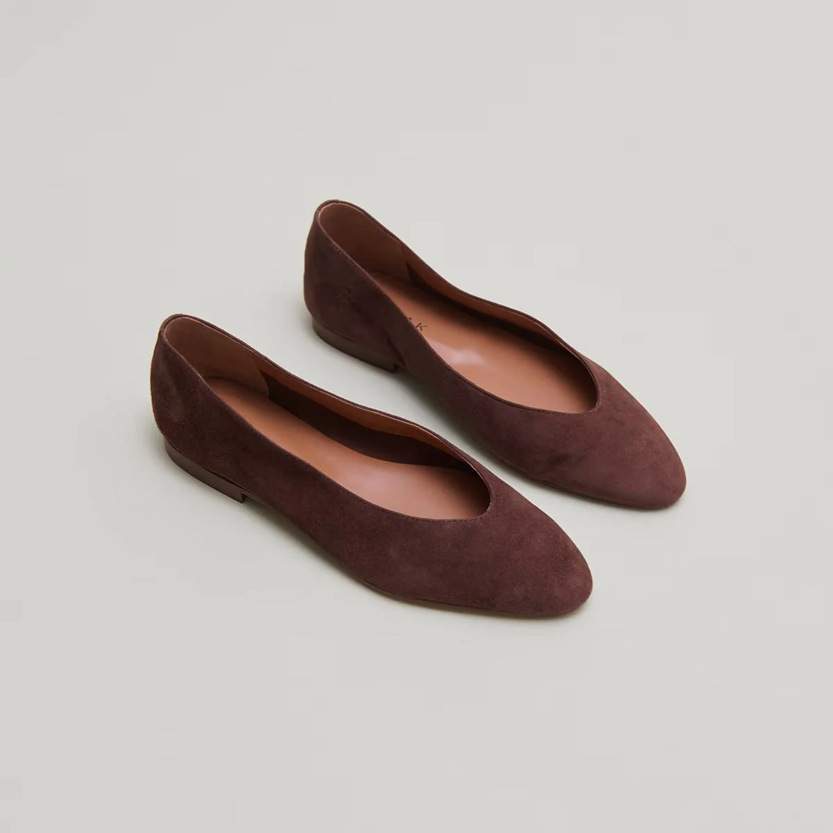 Ballerines Dassus Velours Marron-Fonce - Image 3