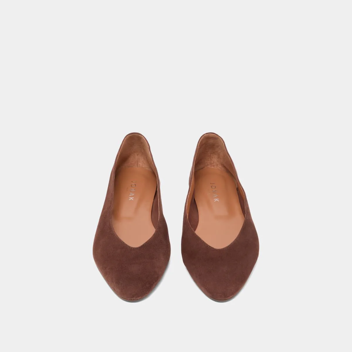 Ballerines Dassus Velours Marron-Fonce - Image 8
