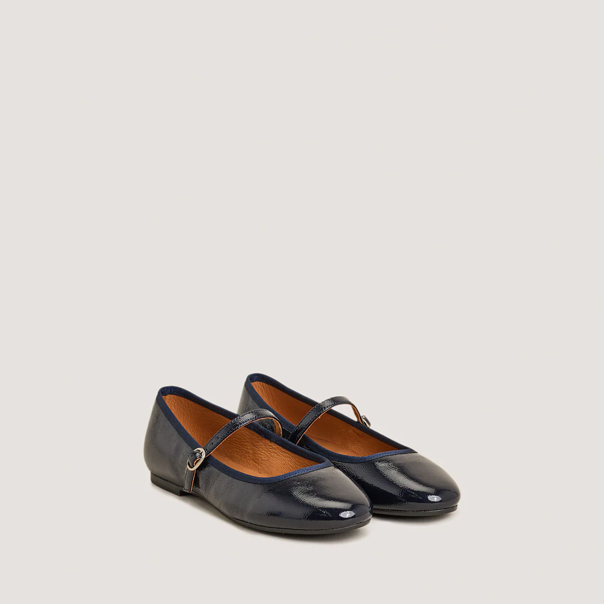 Ballerines Douceur Vernis Pliss Marine - Image 2