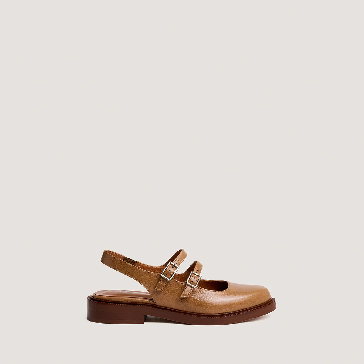 Ballerines Dreamer Cuir Vieilli Beige