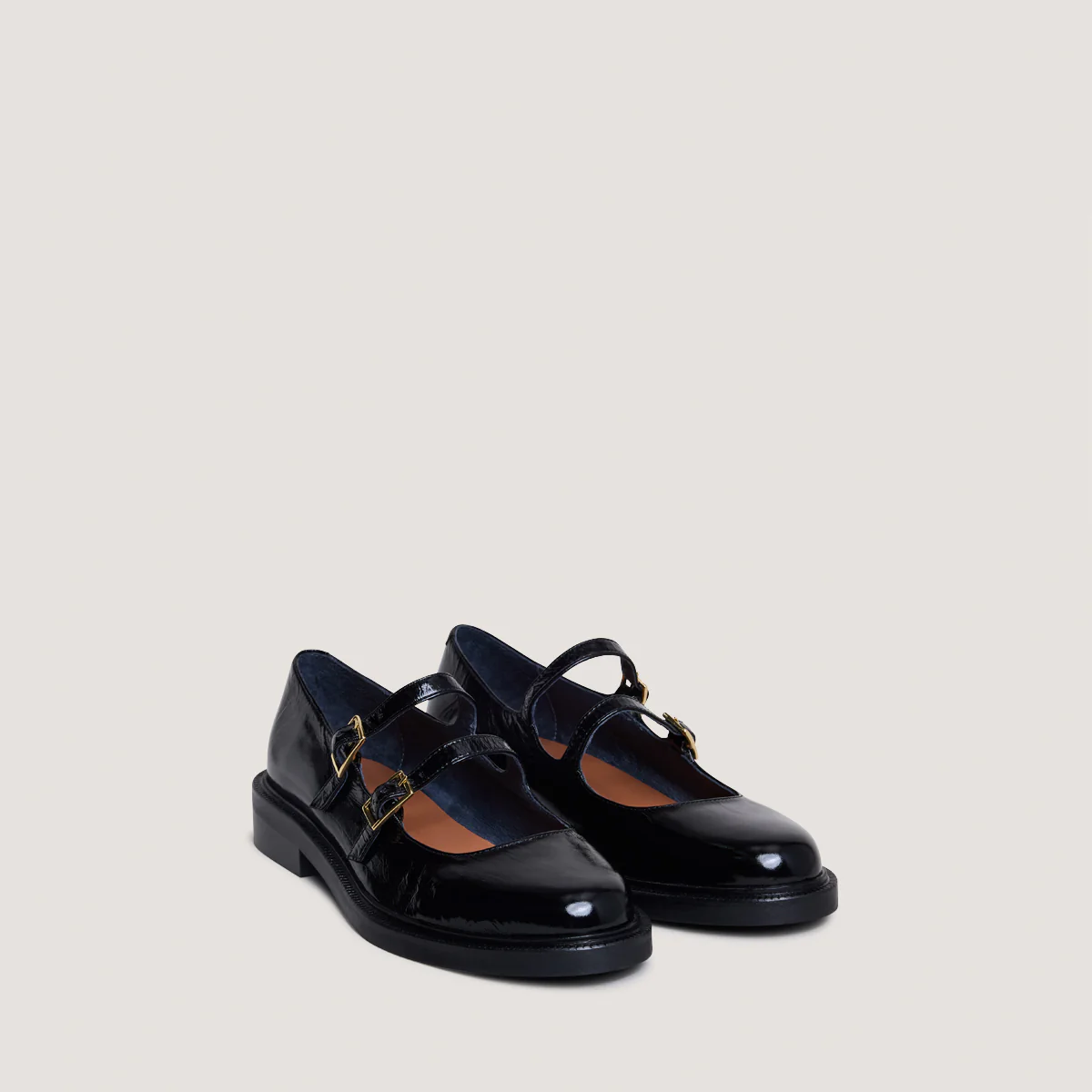 Ballerines Dreamy Cuir Brillant Noir - Image 2
