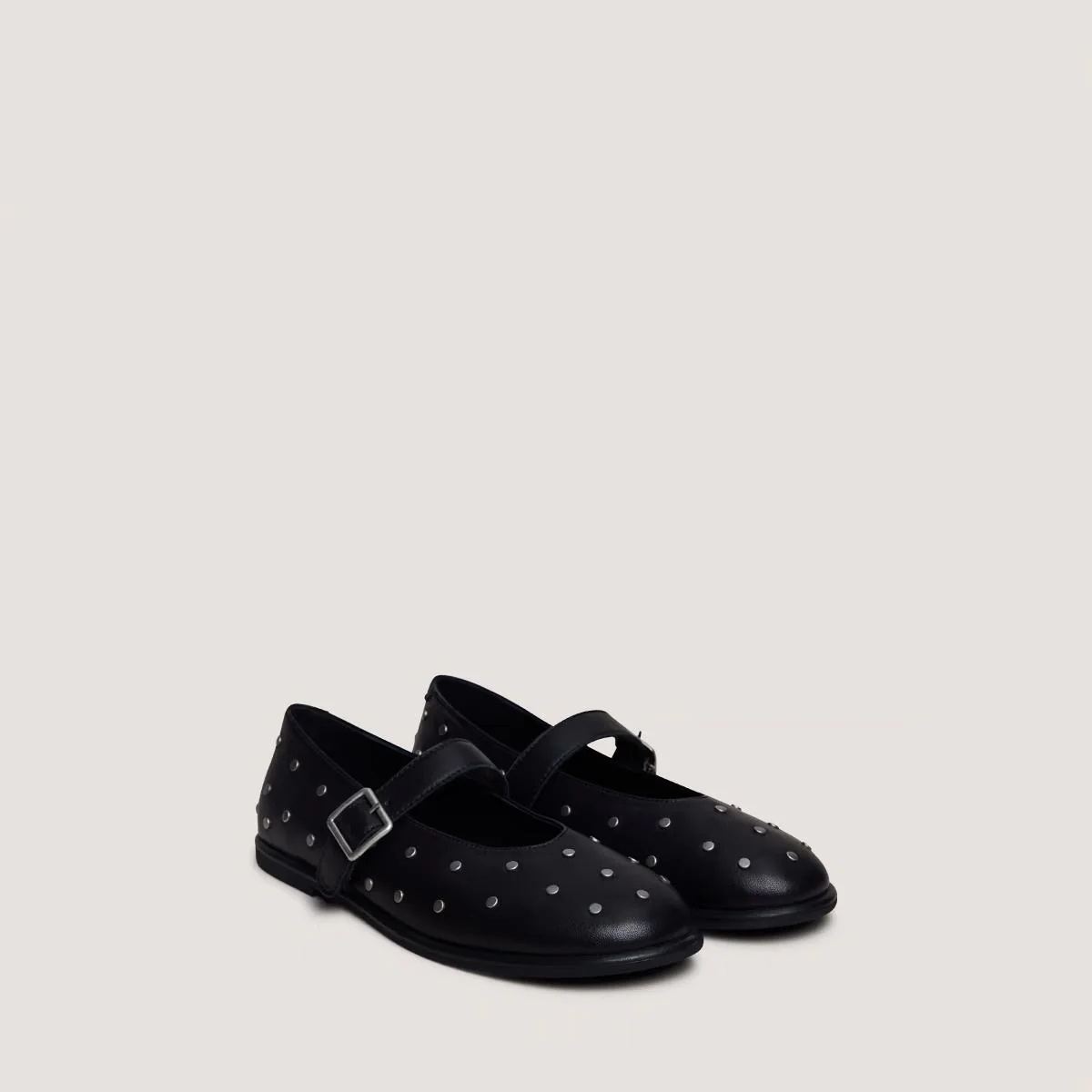 Jonak Women's Jolie Ballerinas - 100% Genuine Leather -  Black Noir - Image 3