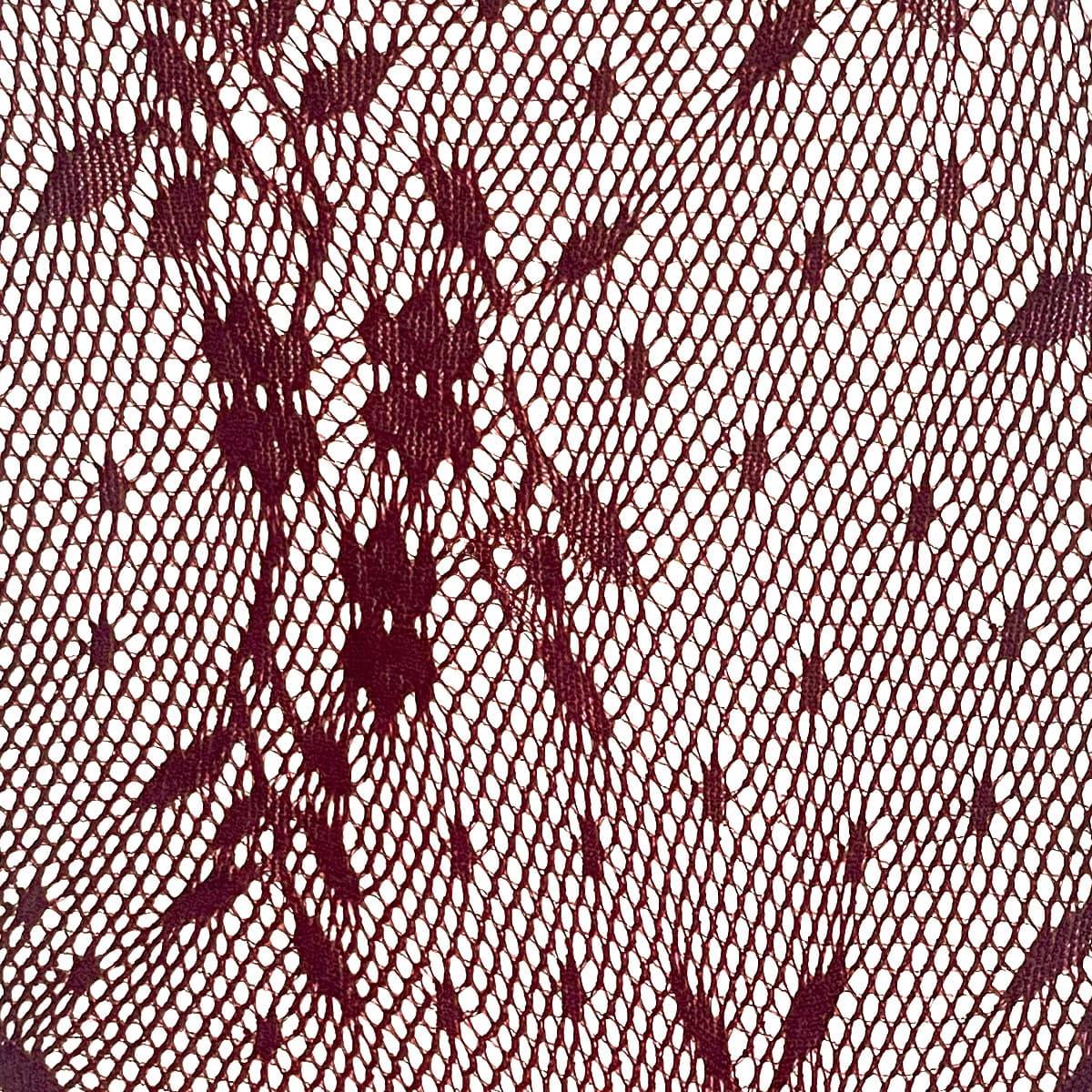 Collant Swedish Opera Dentelle Bordeaux - Image 4