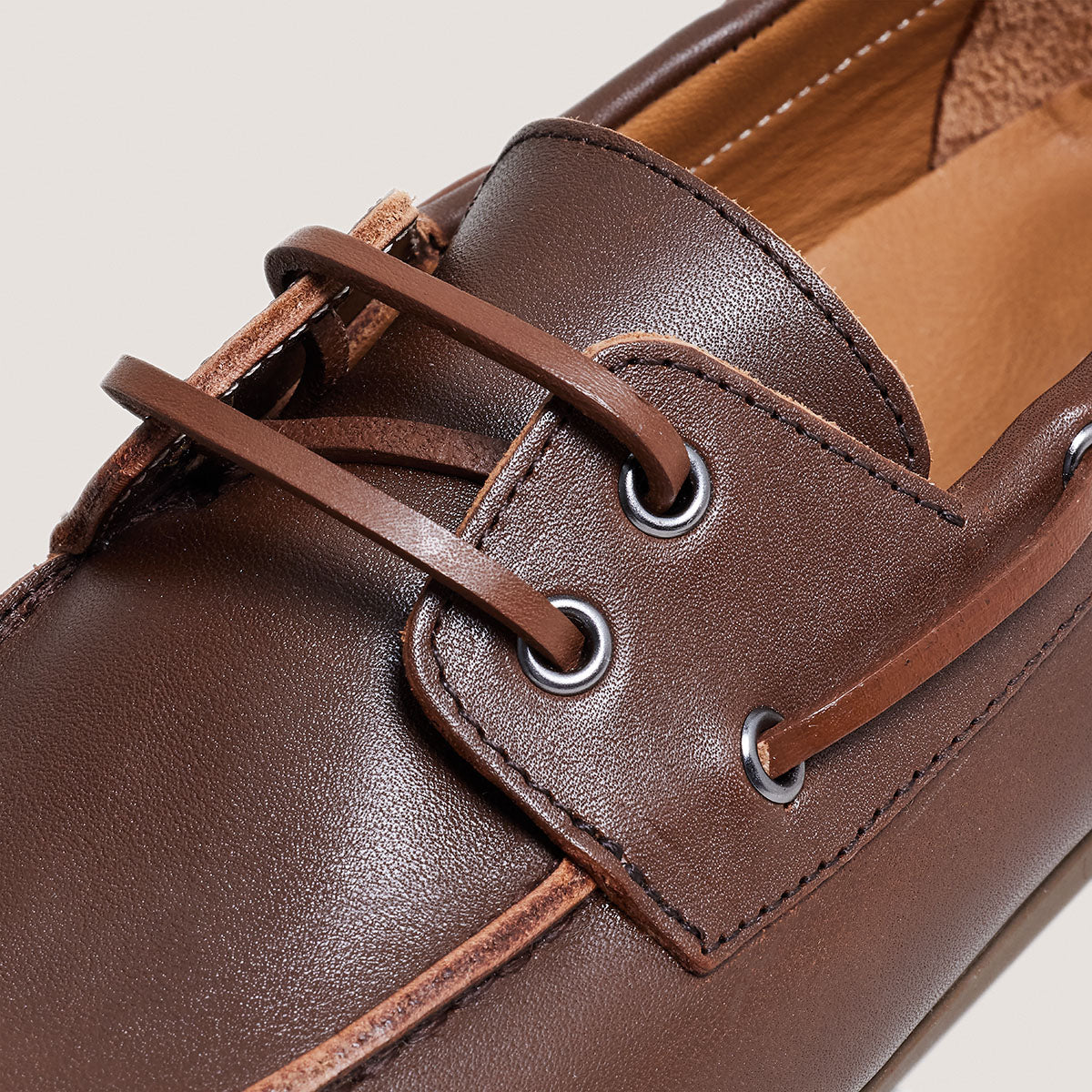 Derbies/richelieus Lalie Cuir Marron - Image 3