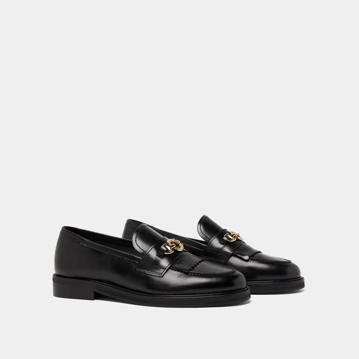 Mocassins Delphes Cuir Noir - Image 4