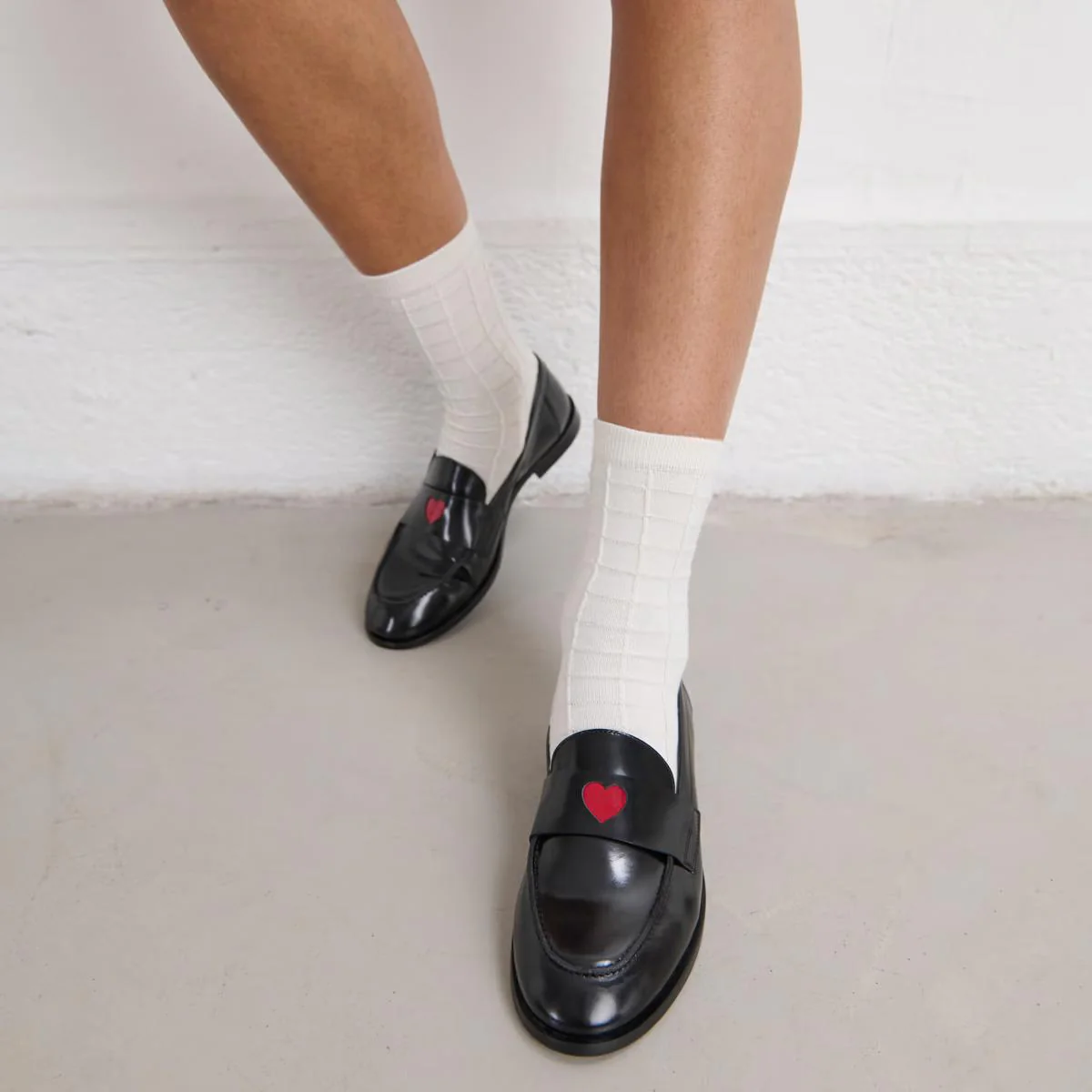 Mocassins Donjuan Cuir Glace Noir - Image 3