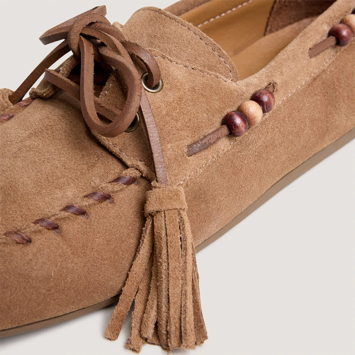Mocassins Leonie Croute Taupe - Image 4
