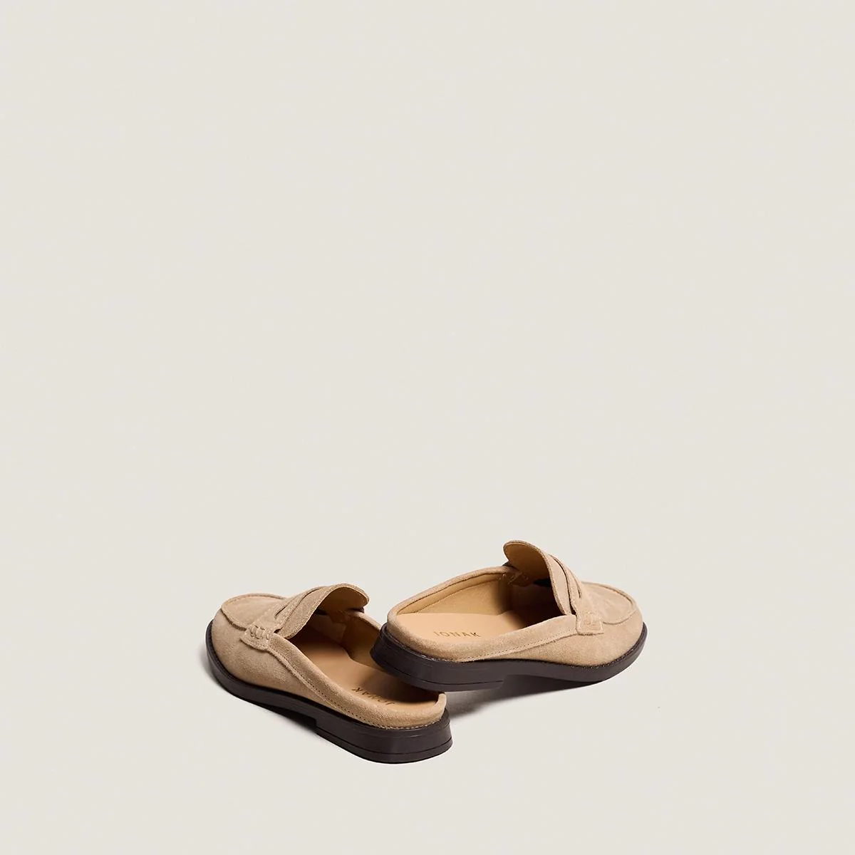 Women Moccasins Premium Full-Grain Italian Leather - Ivory Ivoire - Image 4