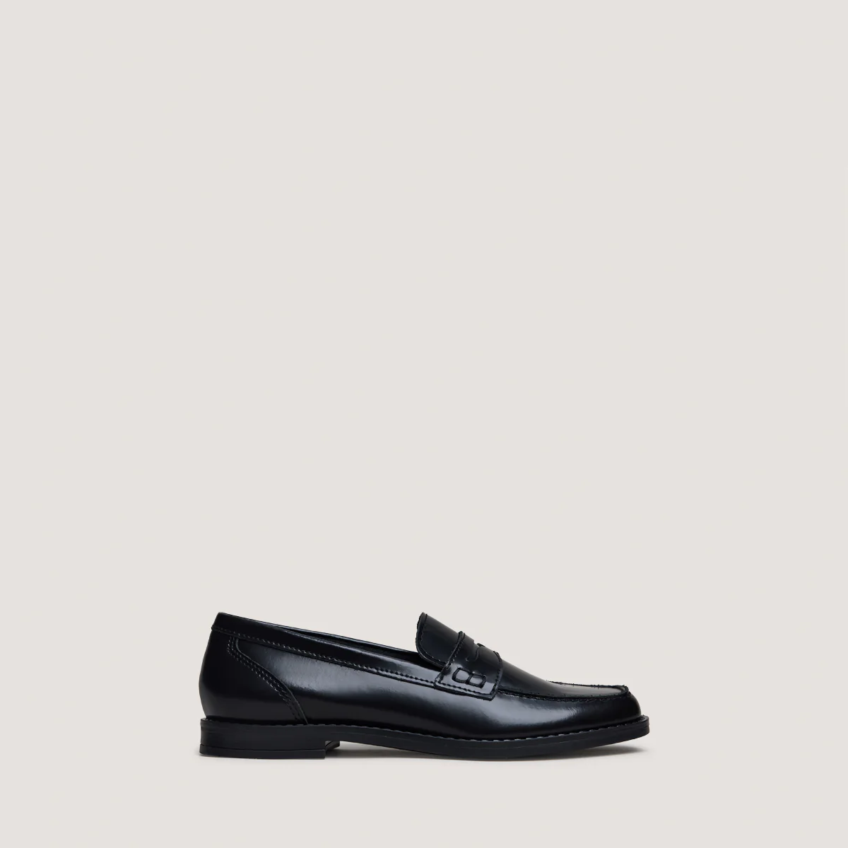 Mocassins Naomie Cuir Glace Noir - Image 2