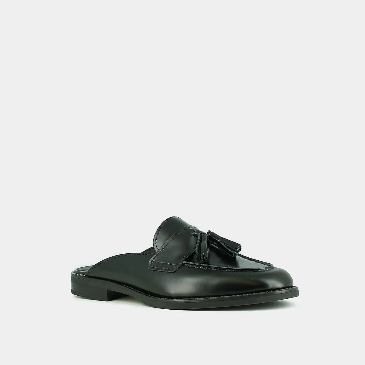 Mocassins Nataly Cuir Glace Noir - Image 2