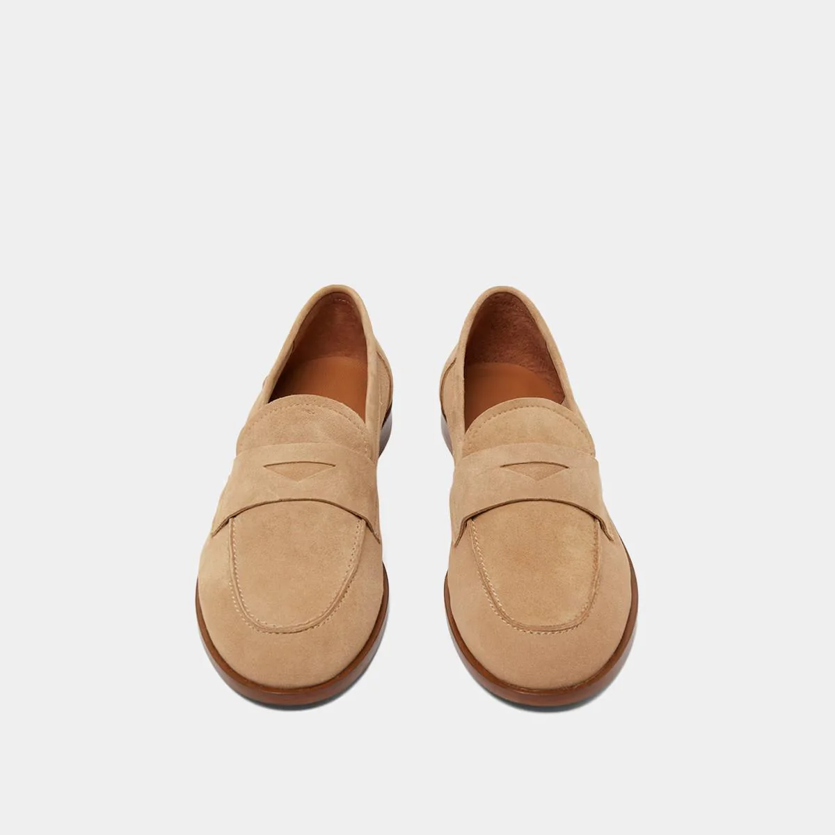 Mocassins Thelma Velours Camel - Image 8