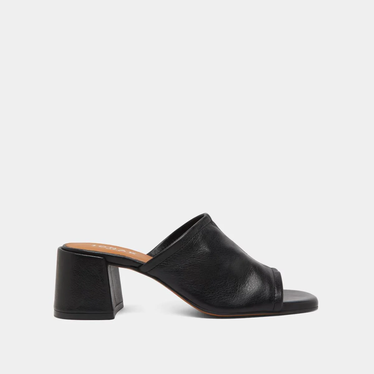 Mules Butterfly Cuir Noir - Image 2