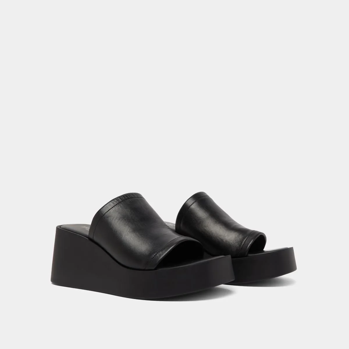 Mules Eugene Cuir Noir - Image 4