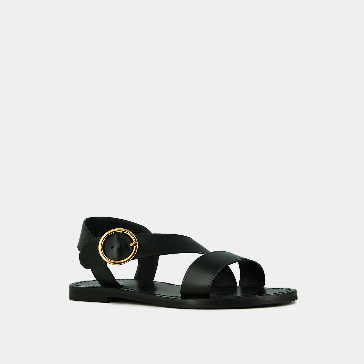 Plagettes Welbi Cuir Noir - Image 3