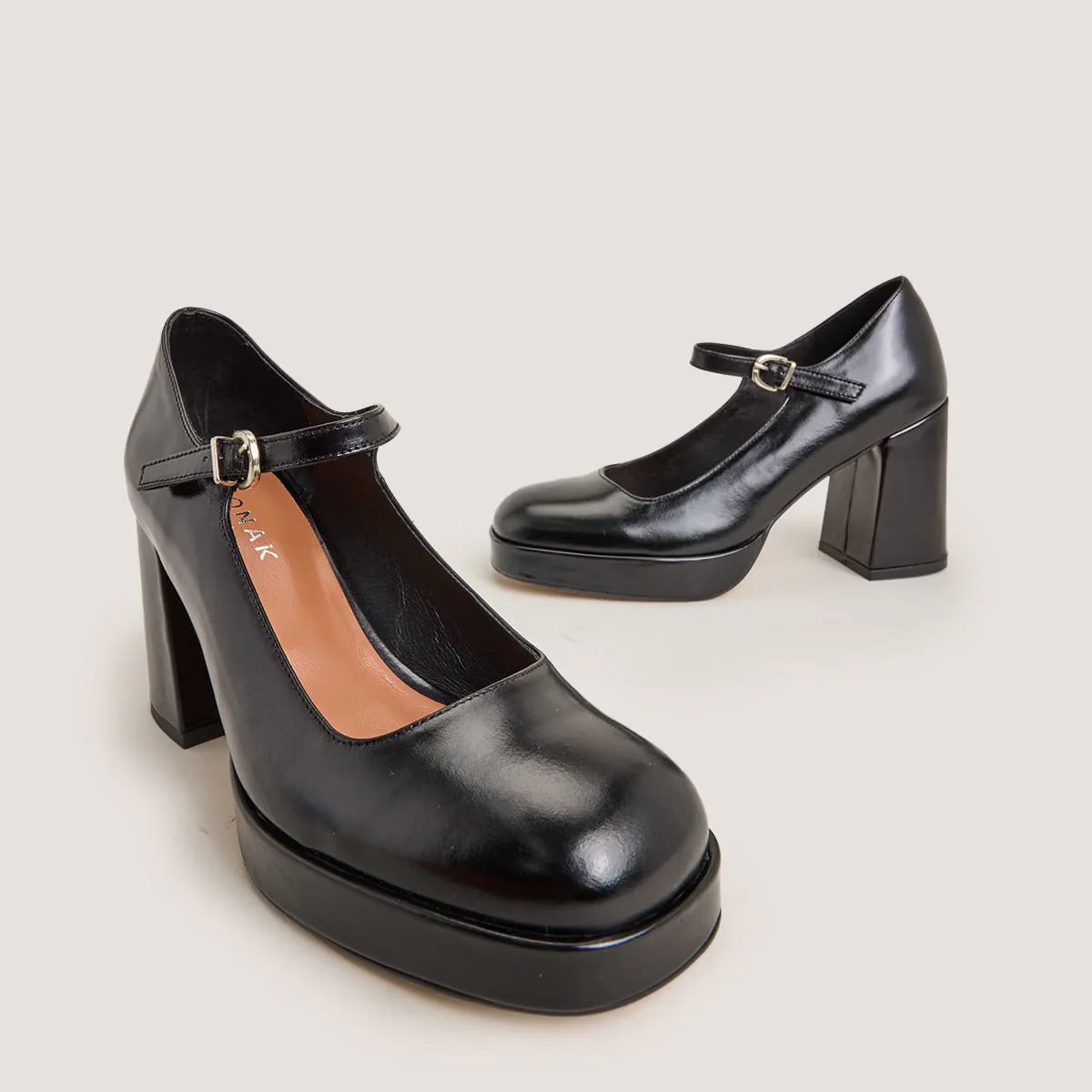 Salomes/babies Veritox Cuir Noir - Image 3
