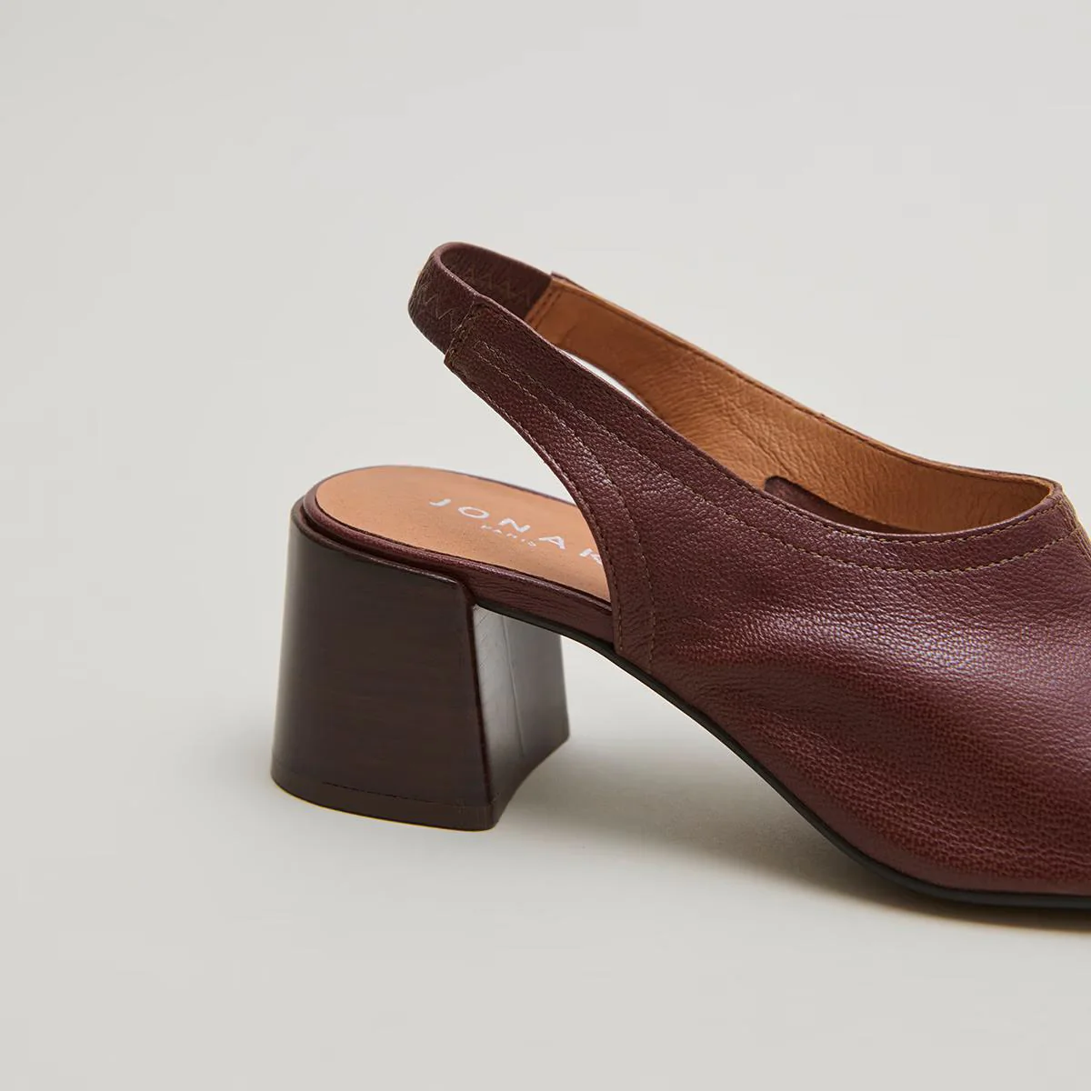Sandales Brownie B Cuir Marron - Image 5