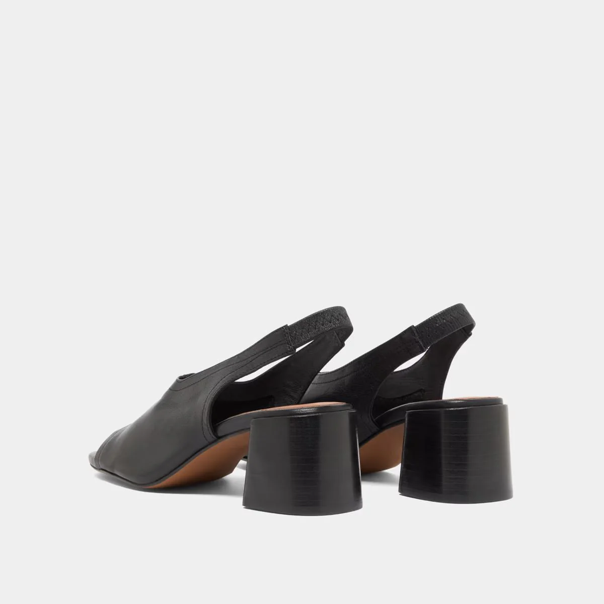 Sandales Brownie Cuir Noir - Image 6