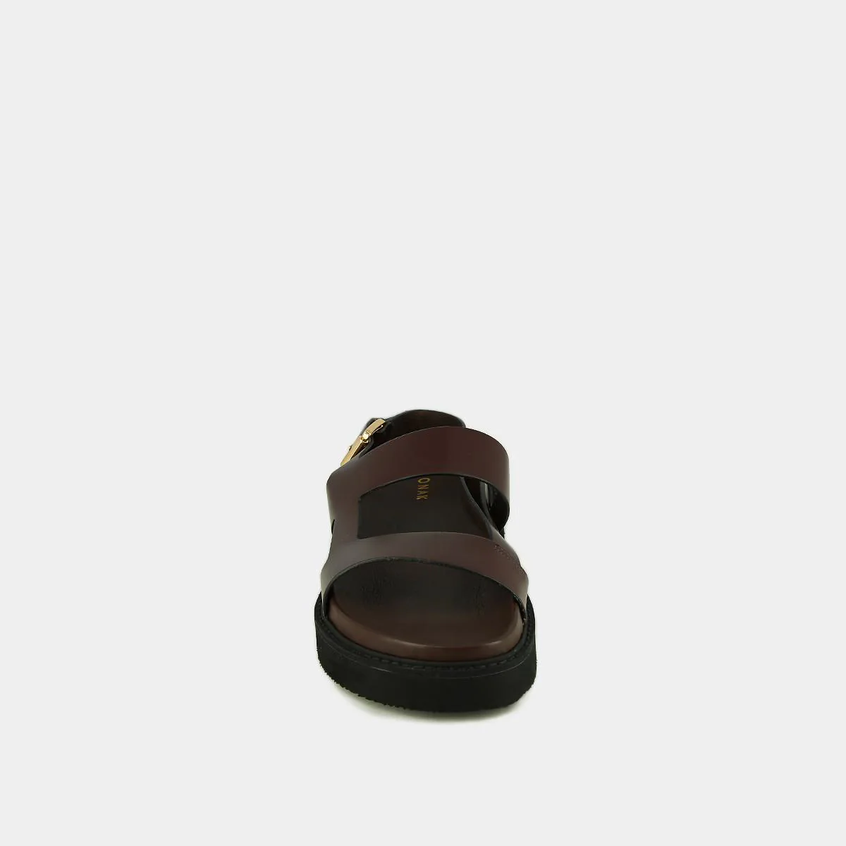 Sandales Lagune Cuir Glace Marron-Fonce - Image 3