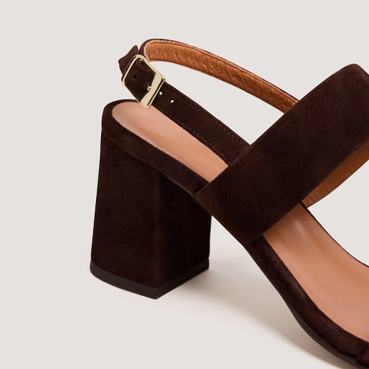 Sandales Vico Velours Marron - Image 7