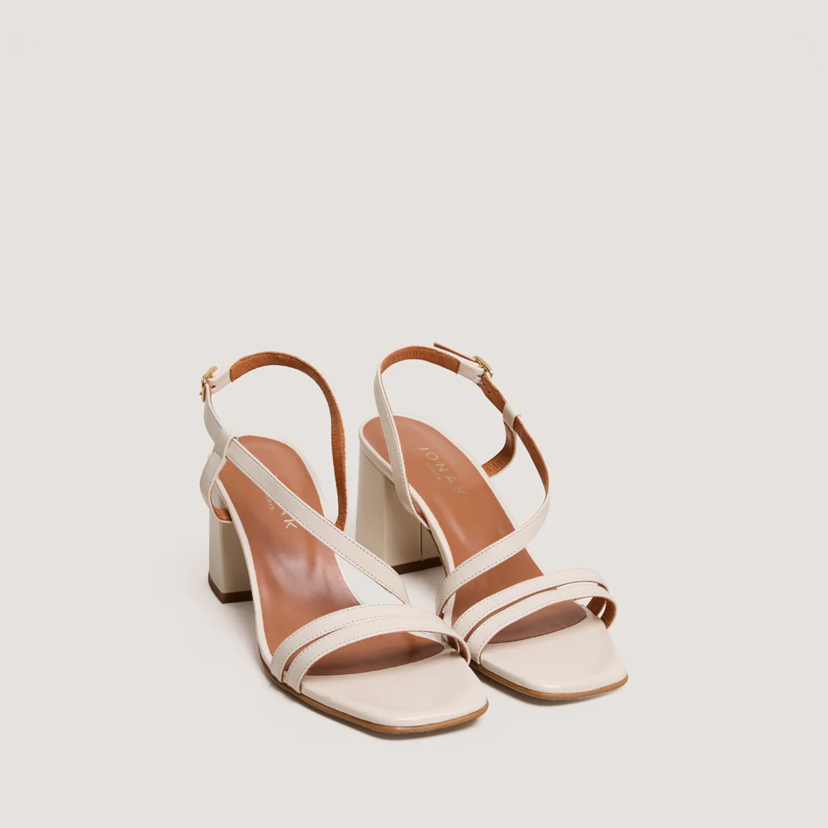 Sandales Vimy Cuir Vieilli Ecru - Image 2