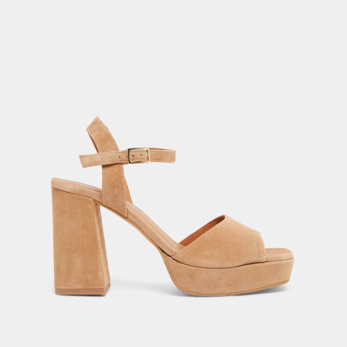 Sandales Vlada Velours Camel - Image 2
