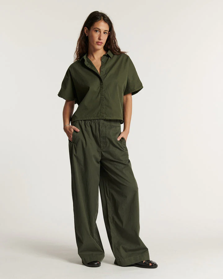 Blouse Deva Popeline Khaki