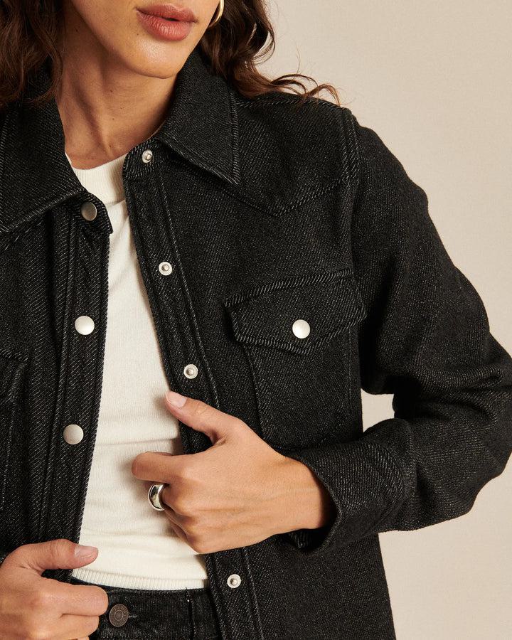 Denim Shirt Dalia Denim 3d Dark-Grey - Image 2