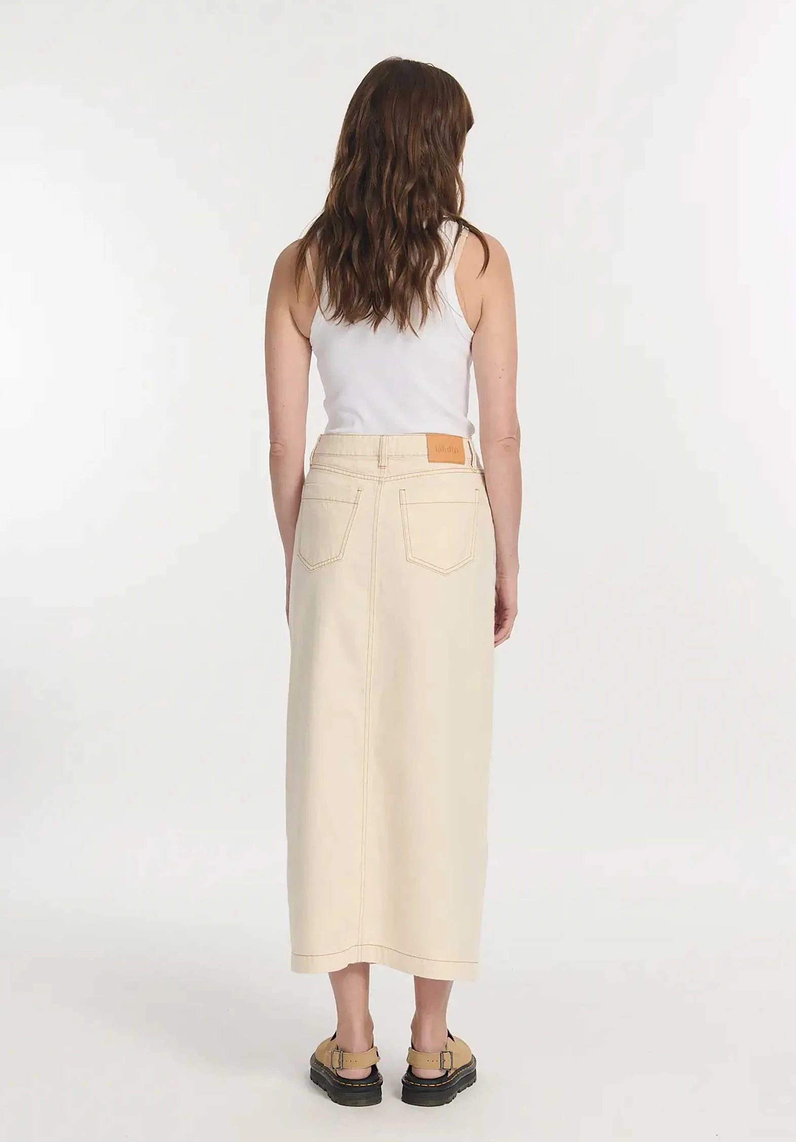 Denim Skirt Joly Denim Ecru - Image 4