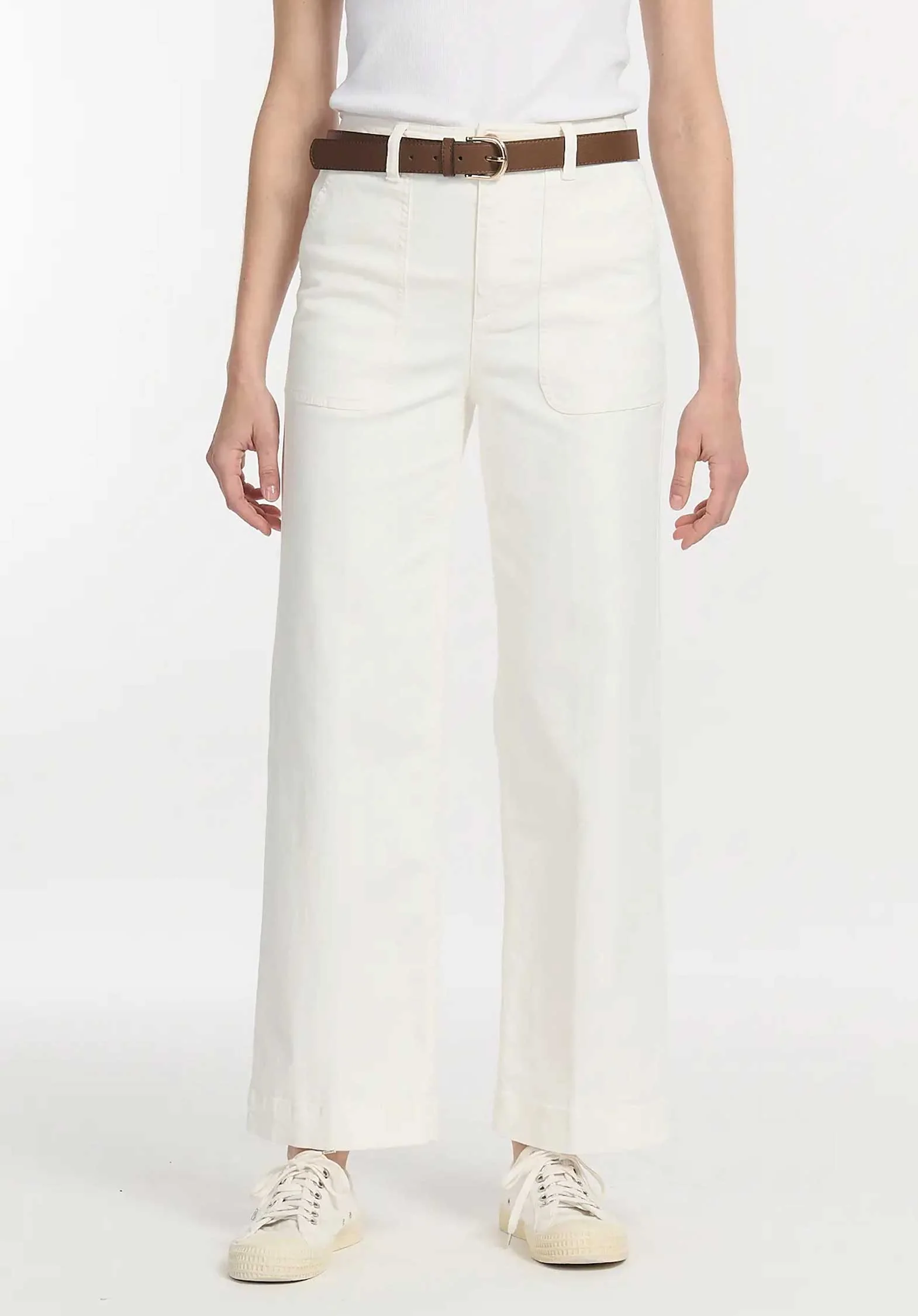Jeans Sunday Utility Blanc - Image 5