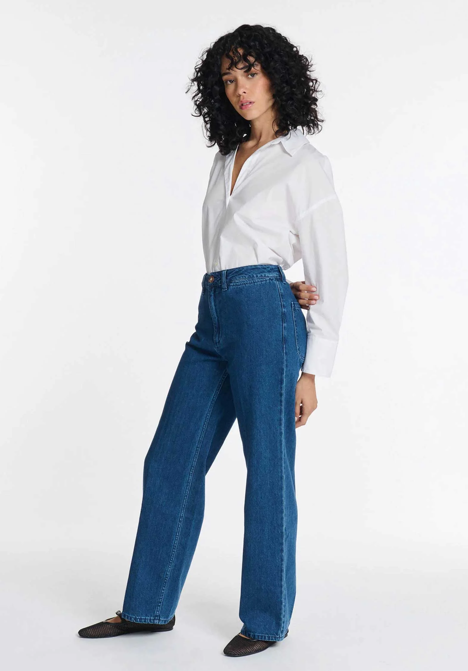 Jeans Swann Denim Mid-Blue-In-50 - Image 2