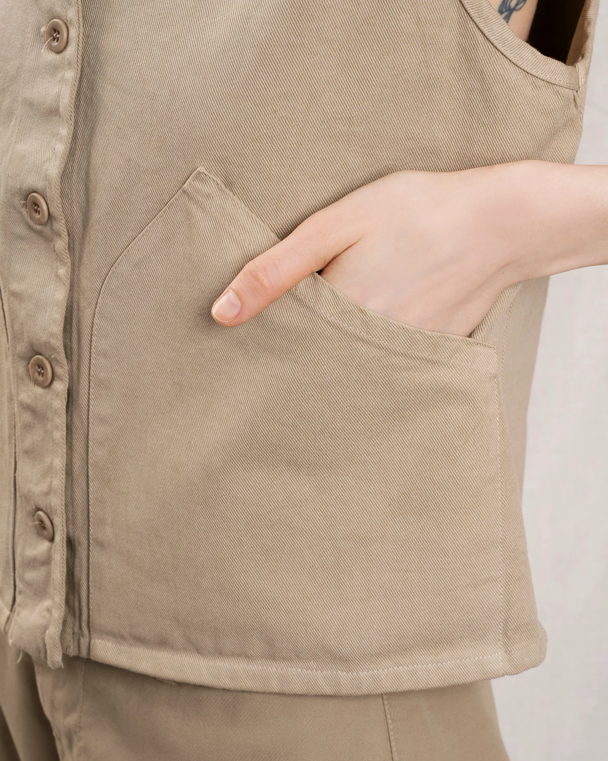 Women Vest Nylon Shell Lightweight Packable - Pesca Sonora - Image 3