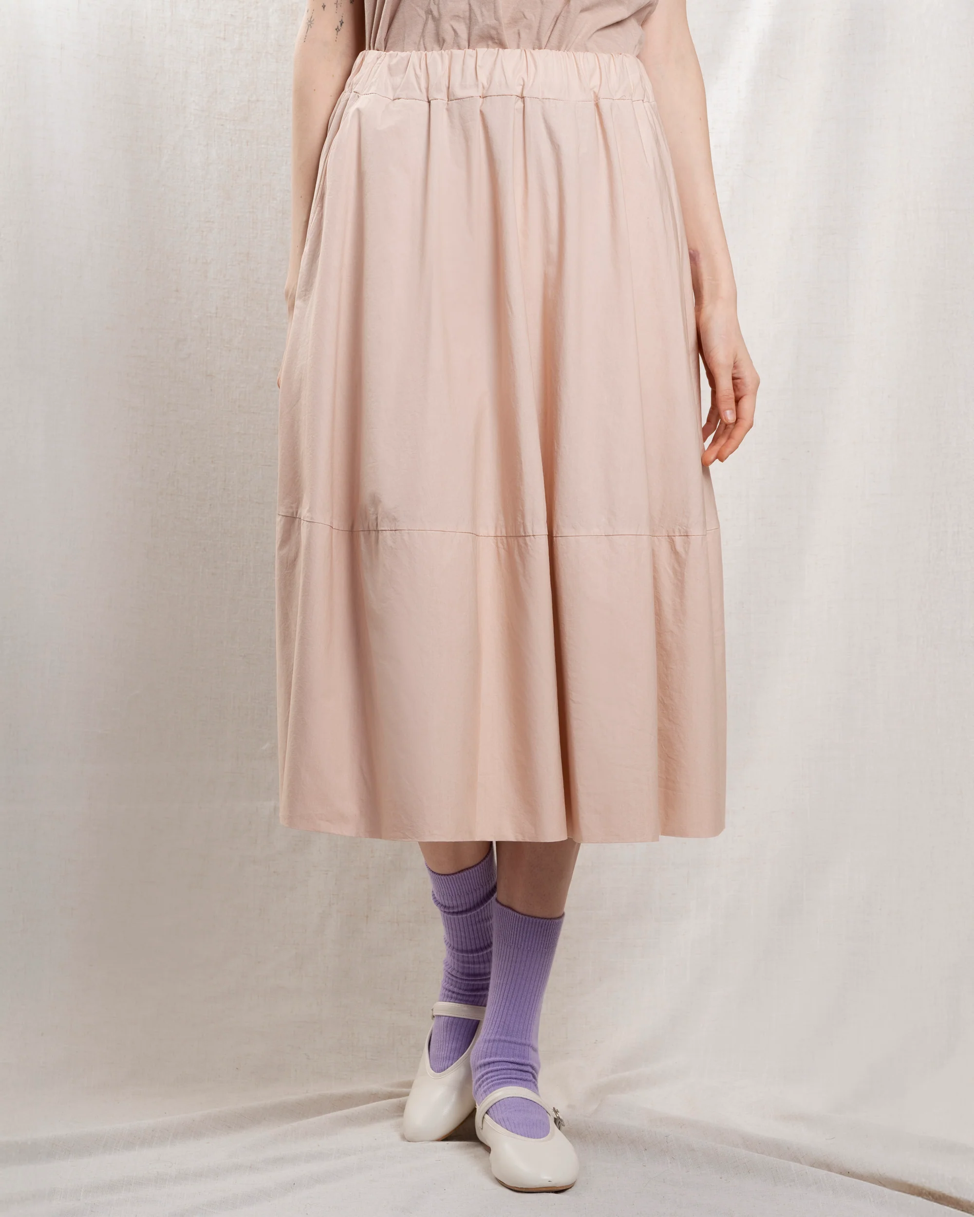 Women's Skirt 100 Percent Cotton Poplin - Aurora - Image 2