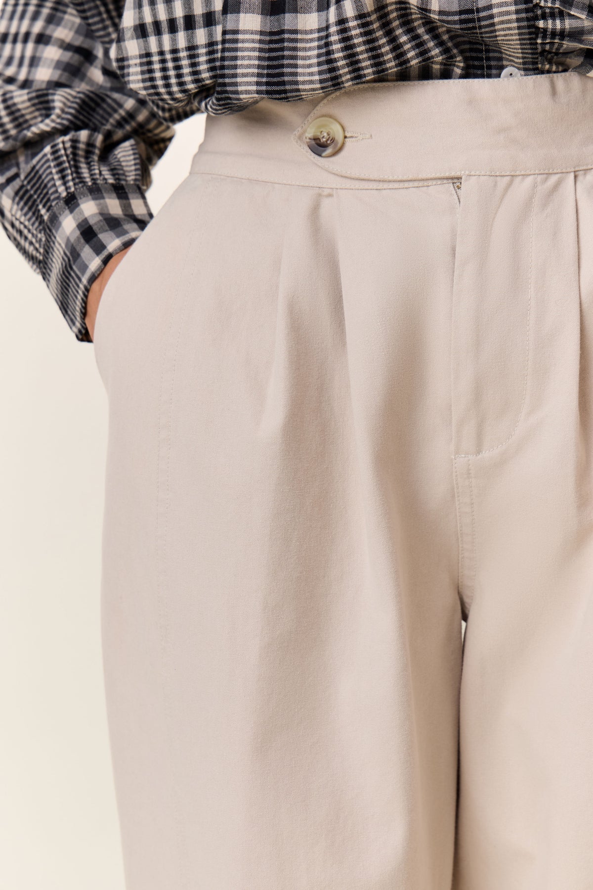 Pants Penelope Tch4 Pl Off-White - Image 5