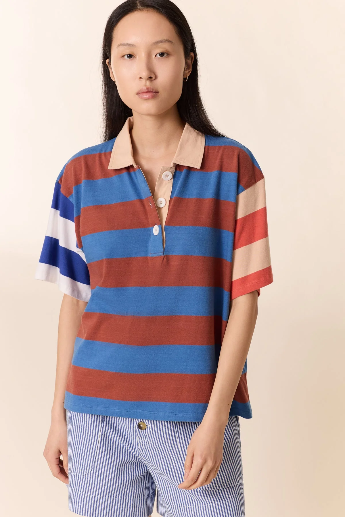 Tshirt Salty Ji01 Strp Multi - Image 6
