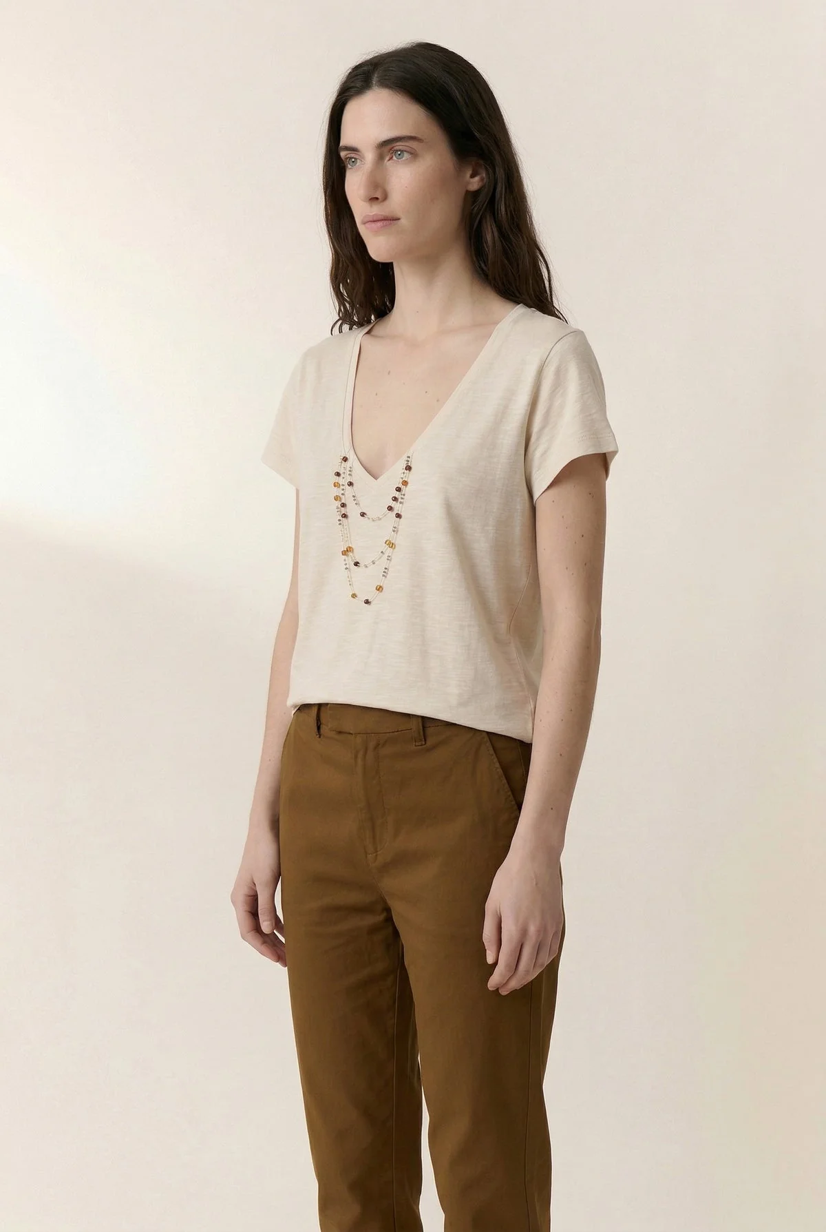 Tshirt Tonton Jc03 Ambe Chalk - Image 2