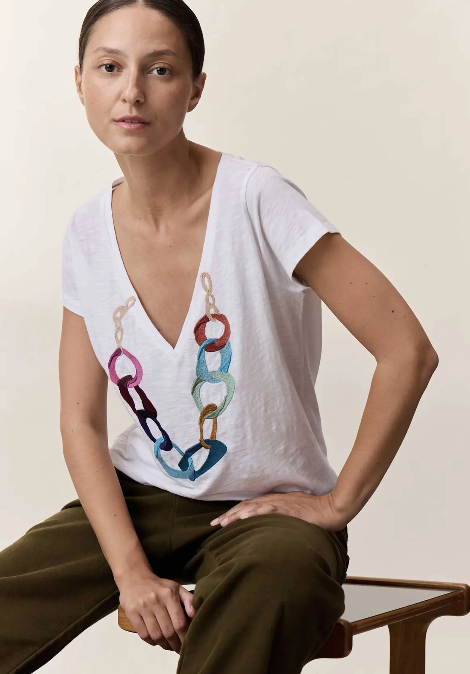 Tshirt Tonton Jc03 Seve White