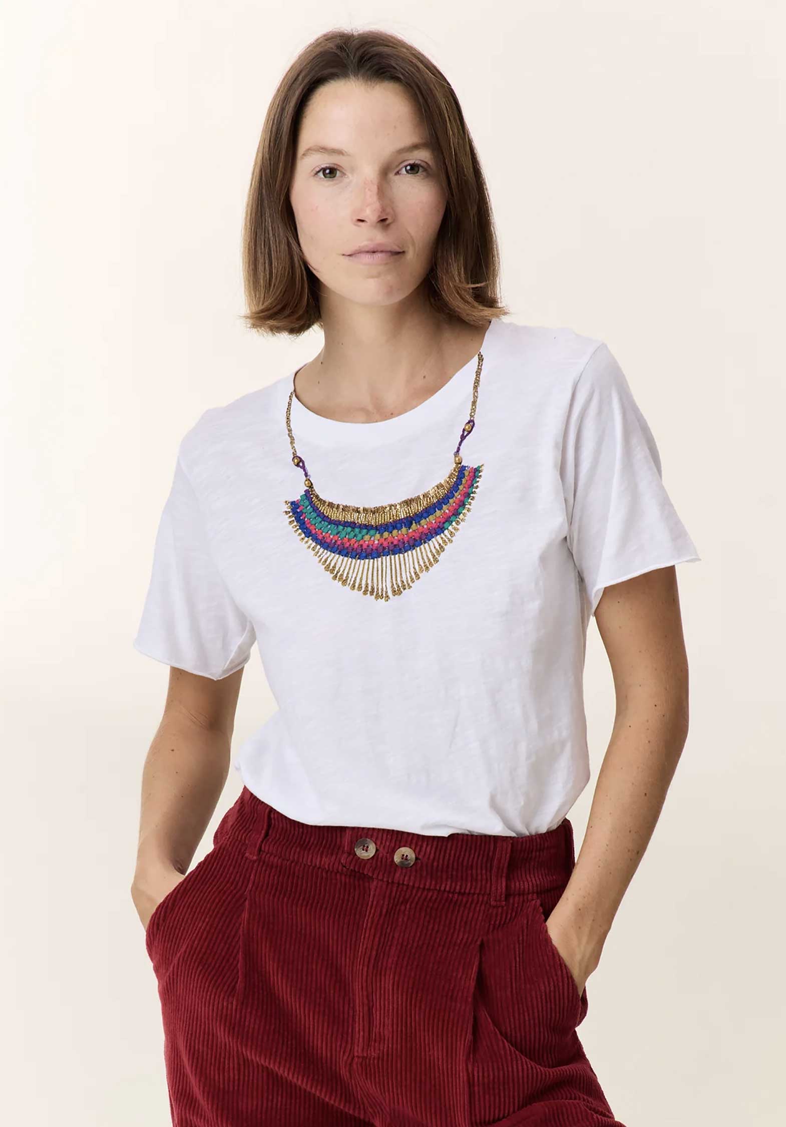 Tshirt Toro Jc03 Collie White