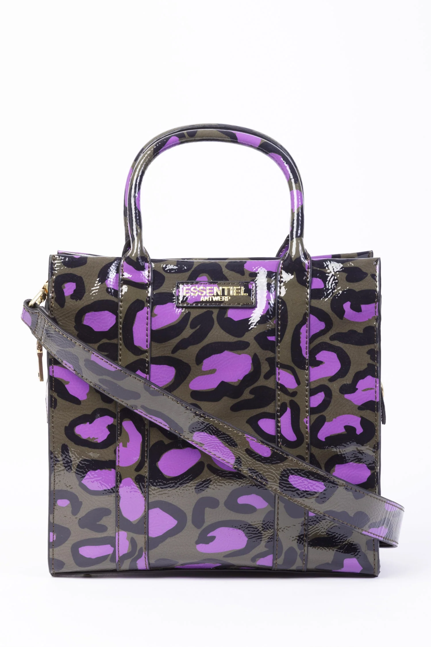 Leopard Print Multi-way Bag - Image 6