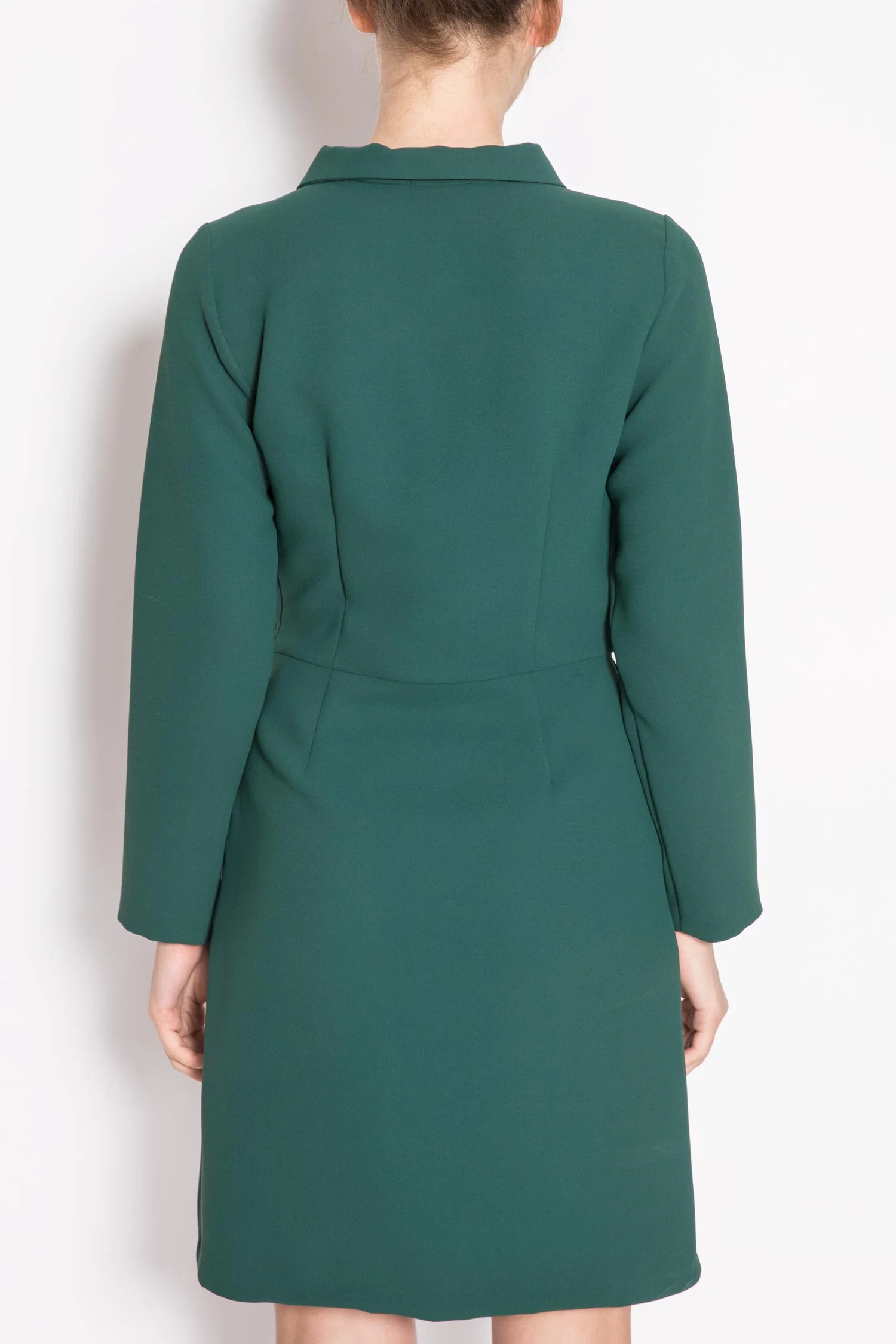 Long-sleeved Fitted Dress - Image 3