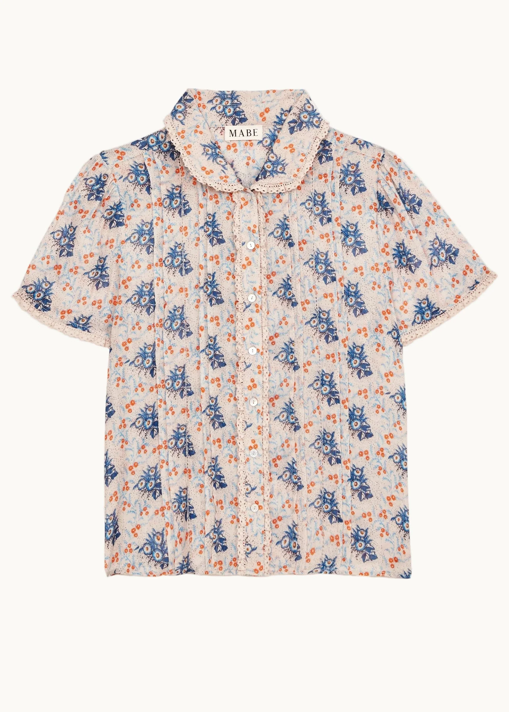 Blouse Aster Col Ss Top Multi - Image 3