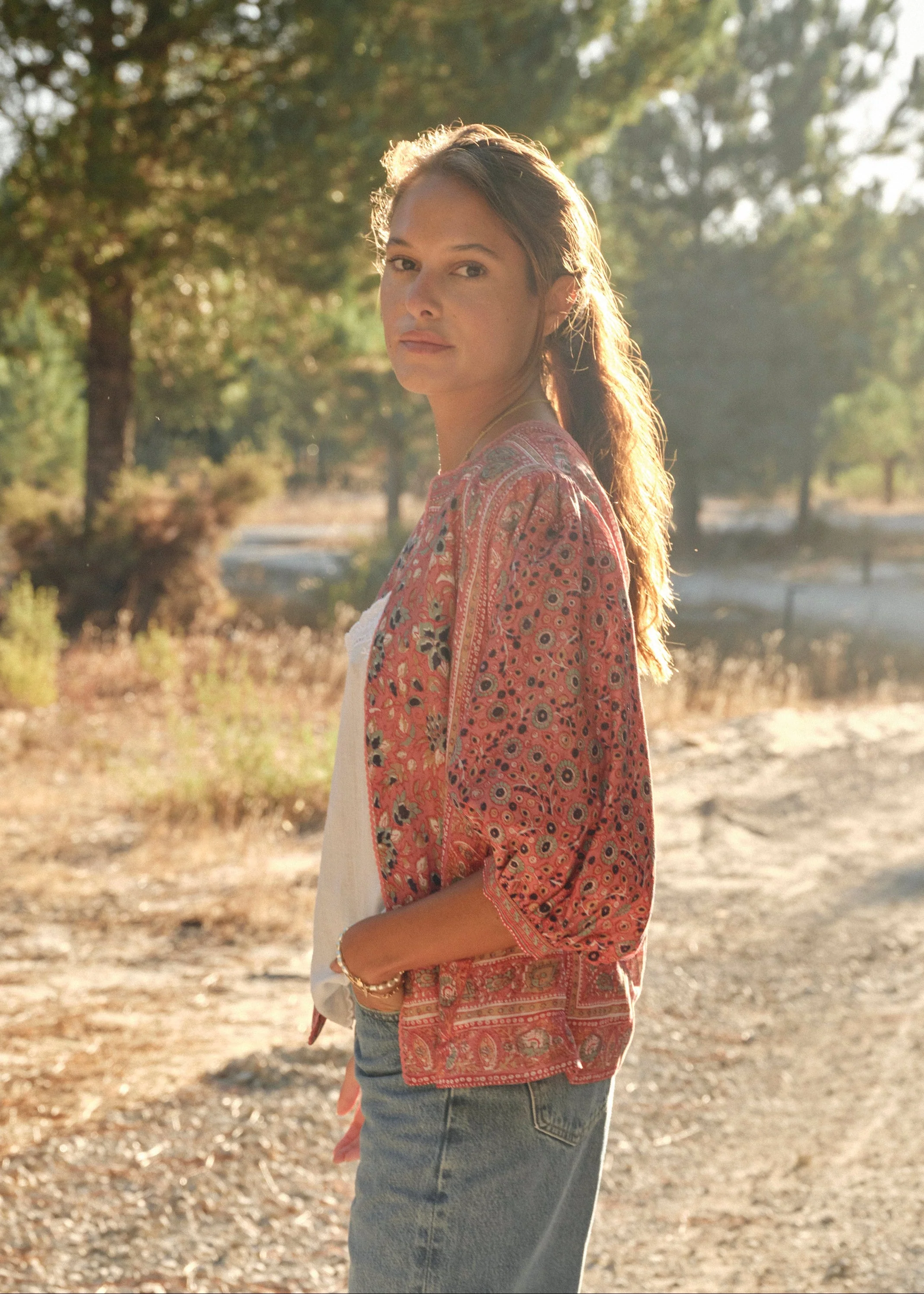 Jacket Darla Print Jkt Rose-Multi - Image 2